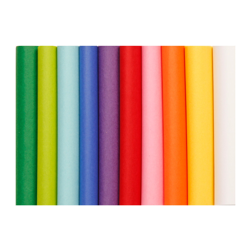 Carrés de papier de soie