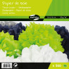 Carrés de papier de soie