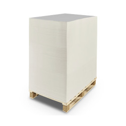 Carton gris/blanc