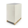 Carton gris/blanc