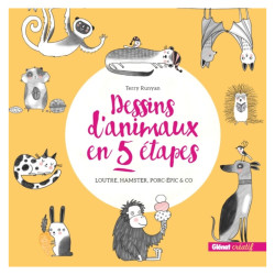 Dessins d'animaux en 5 étapes