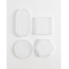 Moules géométriques silicone