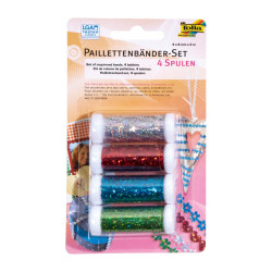 Rubans de paillettes