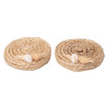 Corde de jute-plate