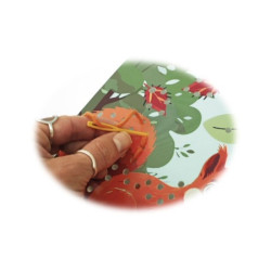 Cartes à broder