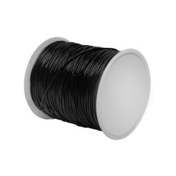Fil nylon élastique noir