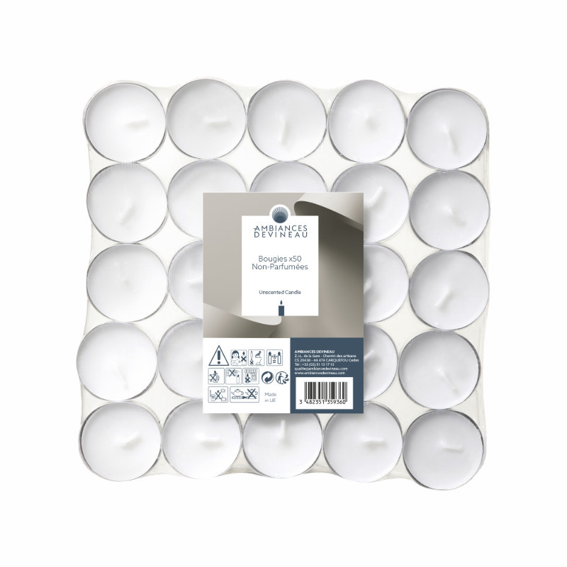 Bougie chauffe-plat
