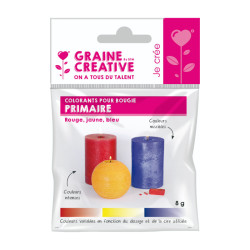 Colorants solides pour bougies