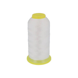 Fil nylon blanc