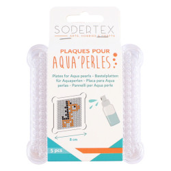 Plaques aqua-perles