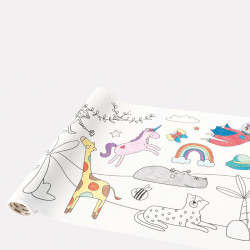 Coloriage adhésif
