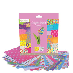 Origami bubbles