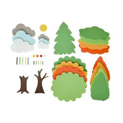 Les 4 saisons en caoutchouc souple