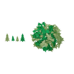 Sapins de noël en caoutchouc souple