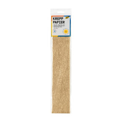 Papier crépon métallisé