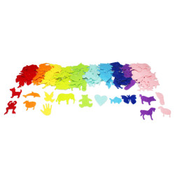 Animaux en feutrine adhésive