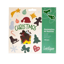 Noël en feutrine adhésive