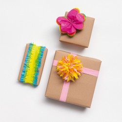 Papier de soie couleurs assorties