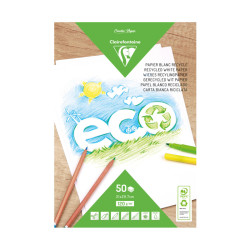 Dessin blanc éco recyclé