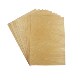 Feuilles de bois A4