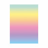 Papier transparent arc en ciel