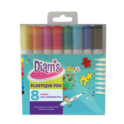 Feutres plastique fou