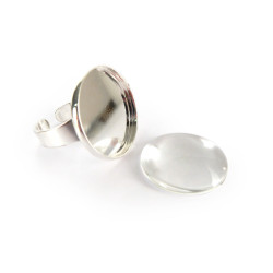 Bague & cabochon