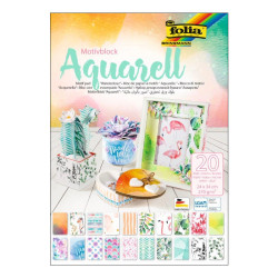Aquarelle bloc