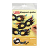 Masques à gratter