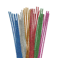 Chenilles métallisées
