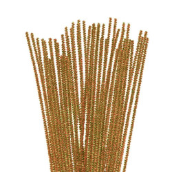 Chenilles métallisées
