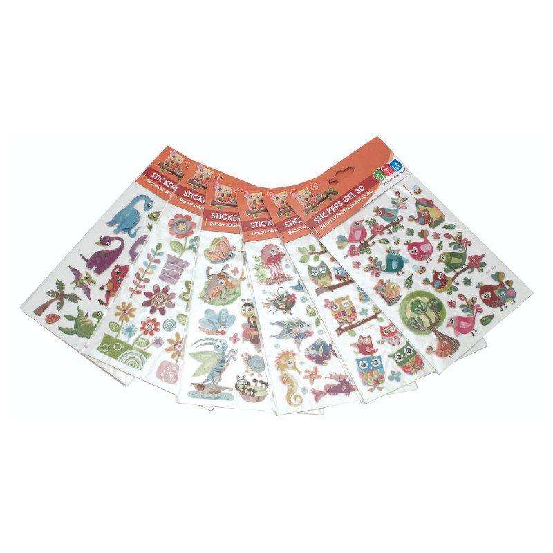 Stickers gel 3D Stickers gel 3D