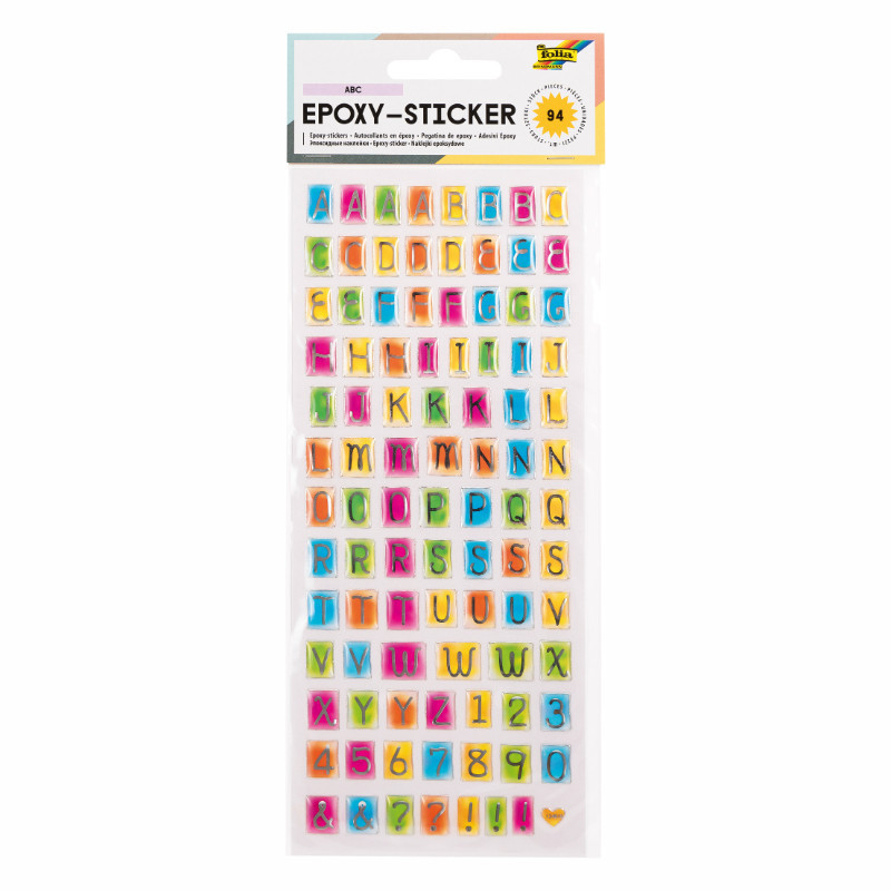 Stickers epoxy 3D