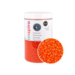 Perles rocaille unicolores
