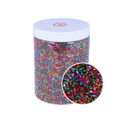 Perles rocaille diamantées