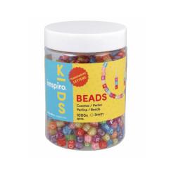 Perles cube couleur alphabet