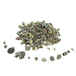 Perles ivoire antique