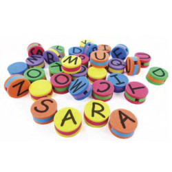 Perles mousse alphabet