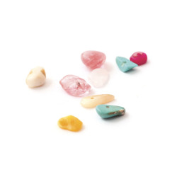 Perles en pierre