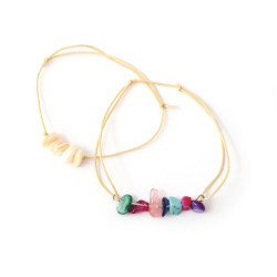 Perles en pierre