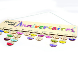 Calendrier des anniversaires