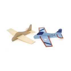 Avion à décorer