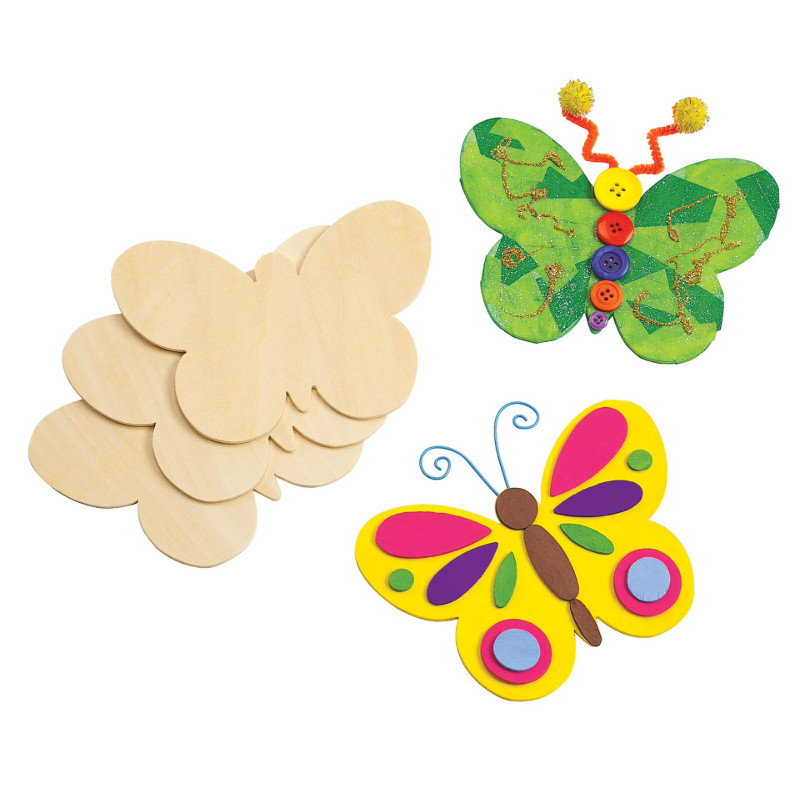 Papillon bois XL