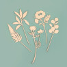 Fleurs en bois