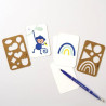 Jeu de cartes blanches