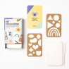 Jeu de cartes blanches