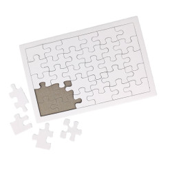 Puzzle blanc