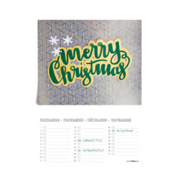Calendrier à décorer