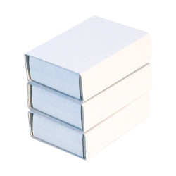 Boîte allumette blanche