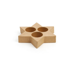 Centre de table bougeoir étoile